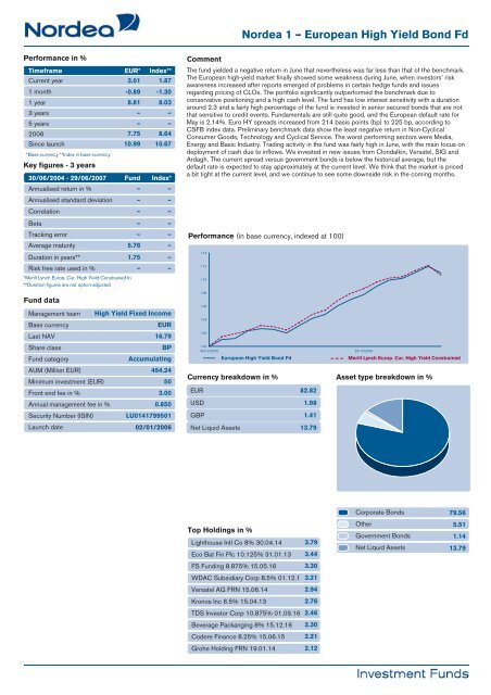 June 2007 - Nordea Bank Lietuva