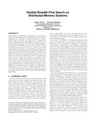 Parallel Breadth-First Search on Distributed Memory Systems