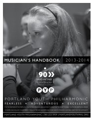 here - The Portland Youth Philharmonic