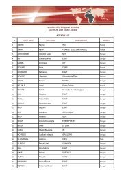 Attendee list - EuroAfrica-ICT