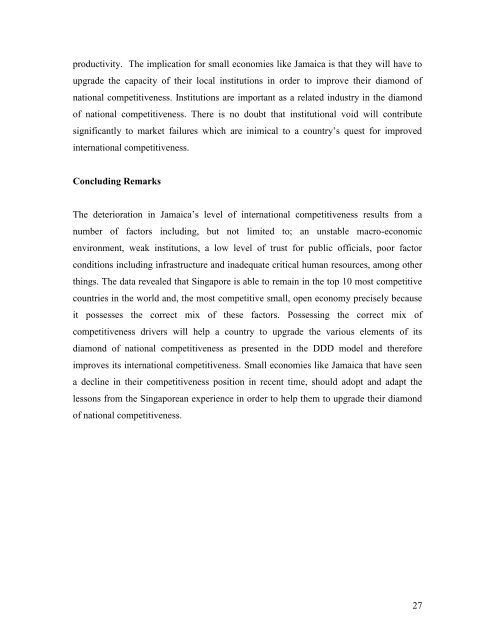 Abstract - Quest for Global Competitiveness - Universidad de Puerto ...