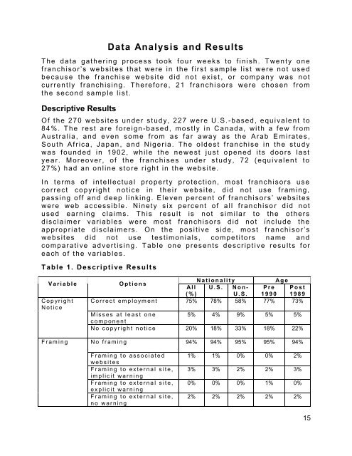 Abstract - Quest for Global Competitiveness - Universidad de Puerto ...