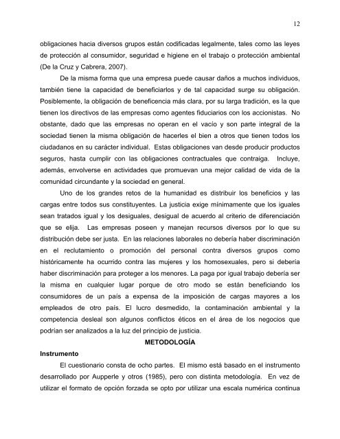 Abstract - Quest for Global Competitiveness - Universidad de Puerto ...