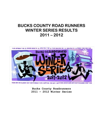 Final 2011-2012 Winter Series Results Booklet - Bucks County ...