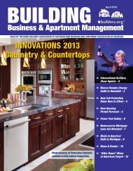 April 2013 BBAM Magazine - HBA of Southeastern Michigan