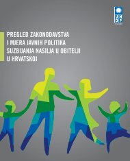 Pregled zakonodavstva za suzbijanje nasilja u obitelji - UNDP Croatia