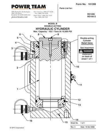 HYDRAULIC CYLINDER - Pegamo