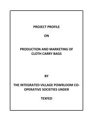project profile on production and marketing of ... - Emerging Kerala