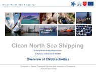 Clean North Sea Shipping - e-harbours