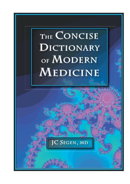 The Concise Dictionary of Modern Medicine - Modern Medical ...