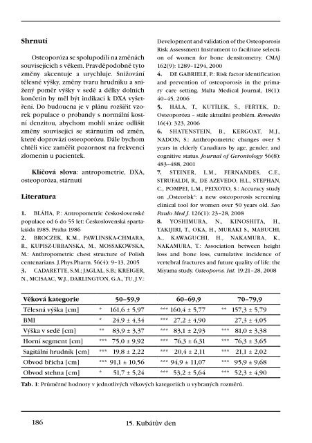 Supplementum 1+2/2010 - SpoleÄnost pro pojivovÃ© tkÃ¡nÄ›