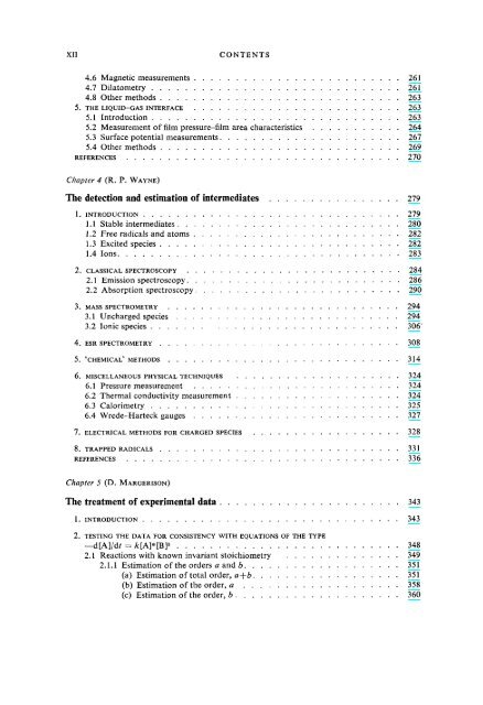 Practice of Kinetics (Comprehensive Chemical Kinetics, Volume 1)