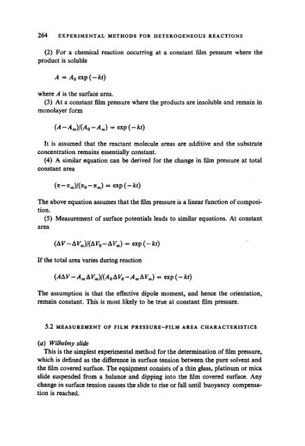 Practice of Kinetics (Comprehensive Chemical Kinetics, Volume 1)