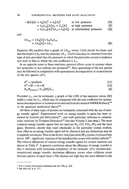 Practice of Kinetics (Comprehensive Chemical Kinetics, Volume 1)