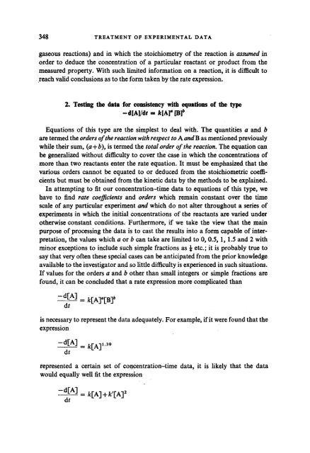 Practice of Kinetics (Comprehensive Chemical Kinetics, Volume 1)