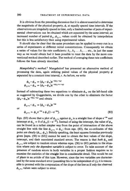 Practice of Kinetics (Comprehensive Chemical Kinetics, Volume 1)