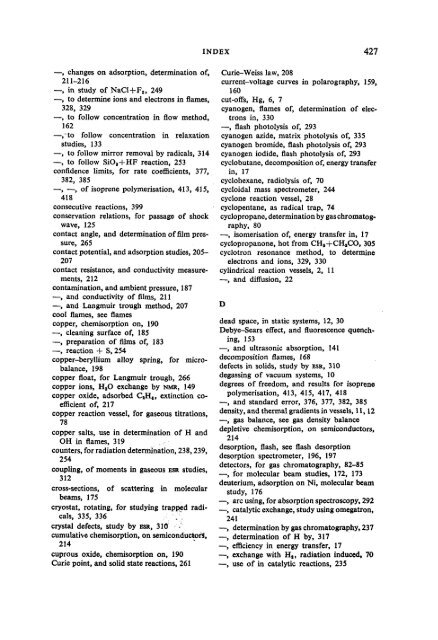 Practice of Kinetics (Comprehensive Chemical Kinetics, Volume 1)