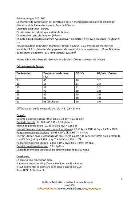 2000-guide fabrication brÃ»leur pÃ©trole lampant