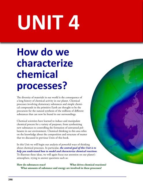 Modeling Chemical Reactions