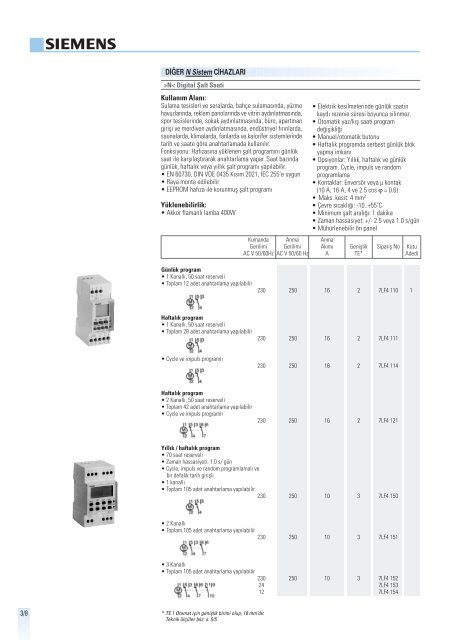 0803 N-sistem Kata.1 yeni tasar - Siemens