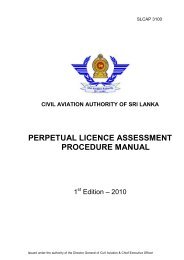 perpetual licence assessment procedure manual - Civil Aviation ...