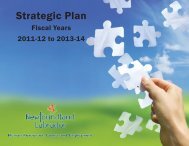 Strategic Plan - Department of Advanced Education and Skills