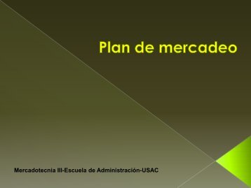 MERCA 3 Plan de mercadeo - Rescate Estudiantil