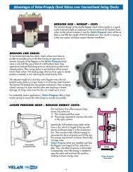 Advantages of Velan Proquip