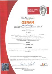 Download: ISO 9001 - OSRAM Opto Semiconductors