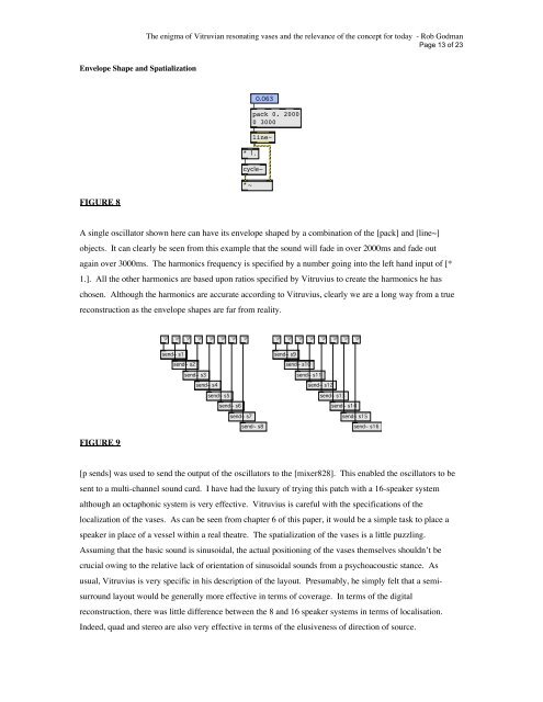 The enigma of Vitruvian resonating vases and the relevance ... - CEC