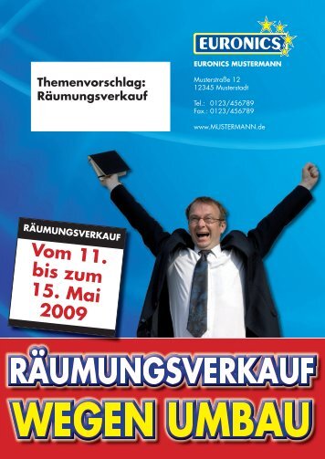 Mailing Raeumungsverkauf