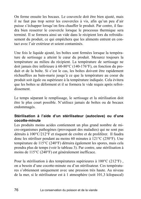 La conservation du poisson et de la viande - Anancy