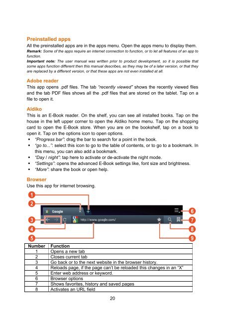 English: User manual Deutch: Bedienungsanleitung ... - Lenco