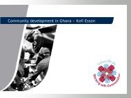 Community development in Ghana Ã¢Â€Â“ Kofi Esson - Tullow Oil plc