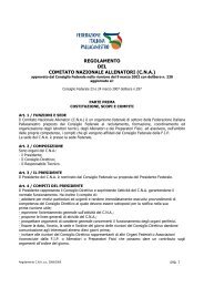 Regolamento CNA 2008.pdf - Comitato Italiano Arbitri - Provincia di ...