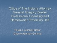 Professional Licensing and The Homeowner Protection Unit