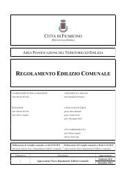 Regolamento edilizio comunale - Comune di Fiumicino