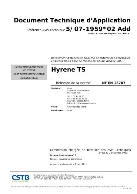 HYRENE TS 5/07-1959*02Add - Axter