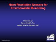 Nano-Resolution Sensors for Environmental ... - Paroscientific, Inc.