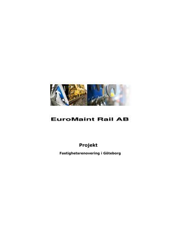 EuroMaint Rail AB Projekt - STM Design AB