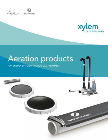Sanitaire Aeration Products Brochure - Water & Wastes Digest