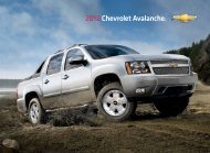 2012 Chevrolet AvalancheÂ® - Carfastmx.com