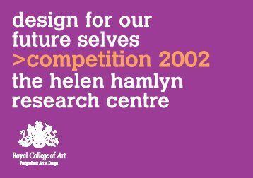 Download in Adobe PDF format - Helen Hamlyn Centre - Royal ...