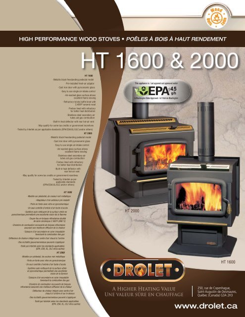HT 1600 u0026amp; 2000 - Drolet