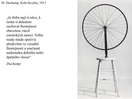 M. Duchamp, Kolo bicyklu,