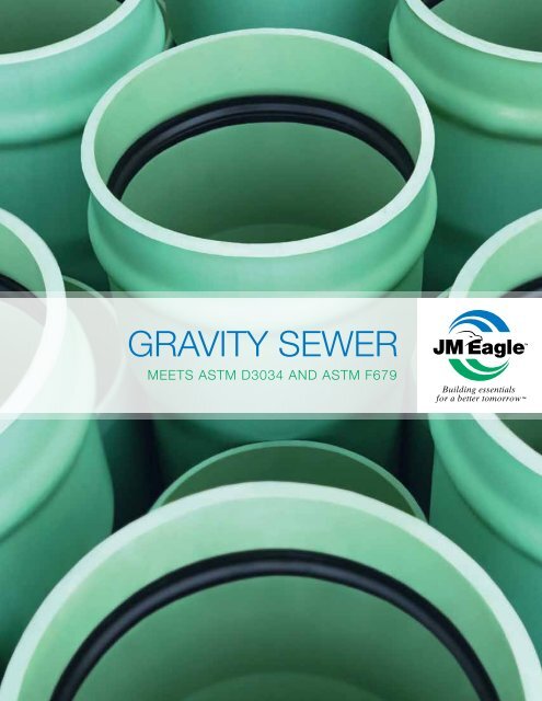Gravity Sewer Product Brochure - JM Eagle