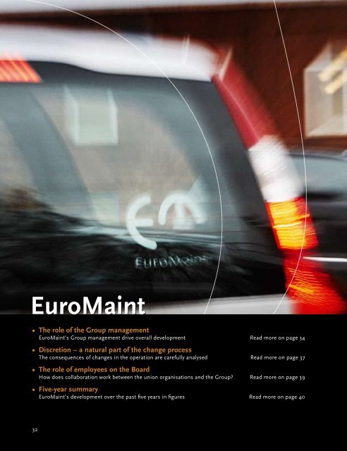 Annual Report 2006 - Euromaint