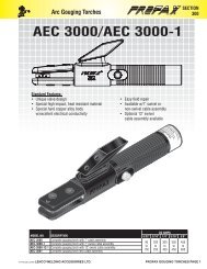AEC 3000/AEC 3000-1 - Lenco Welding Accessories Ltd.