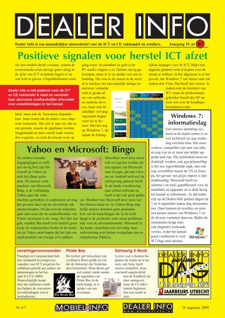 Dealer Info nummer 6/7 in pdf formaat.