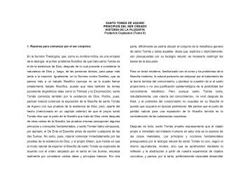 SANTO TOMÃS DE AQUINO PRINCIPIOS DEL SER CREADO ...